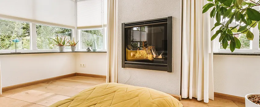 Residential Fireplace Ceramic Glass Installation in Claremont, CA