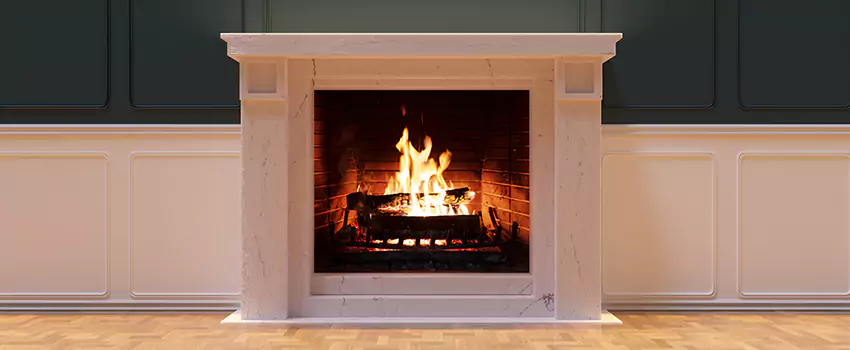 Open Flame Wood-Burning Fireplace Installation Services in Claremont, California