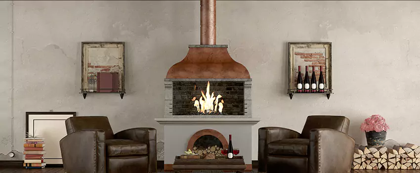 Thelin Hearth Products Providence Pellet Insert Fireplace Installation in Claremont, CA