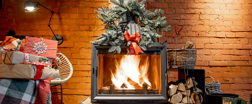 Travis Industries Linear Gas Fireplace Installation in Claremont, California