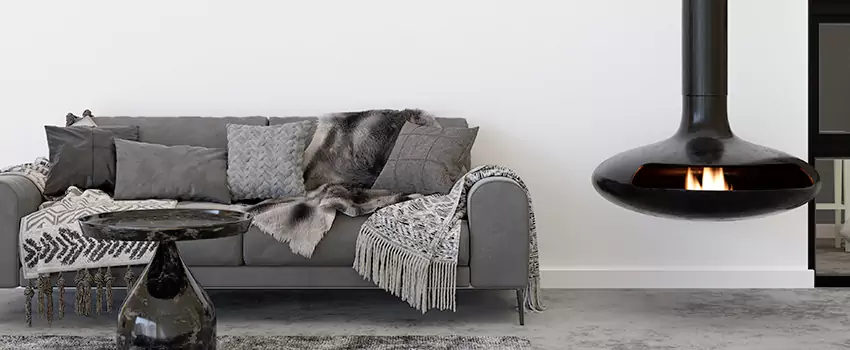 Circular Hanging Fireplace Installation Services in Claremont, CA