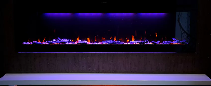 Dynamic Flame Color Fireplace Installation in Claremont, CA