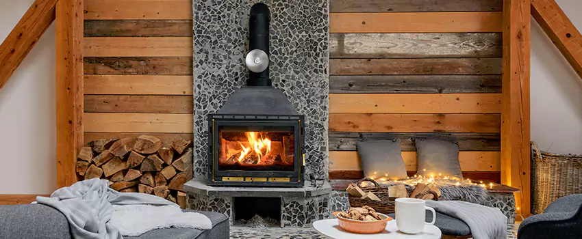 Thelin Hearth Products Direct Vent Gas Stove Fireplace Inspection in Claremont, California