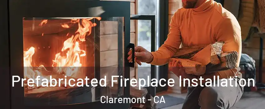  Prefabricated Fireplace Installation Claremont - CA